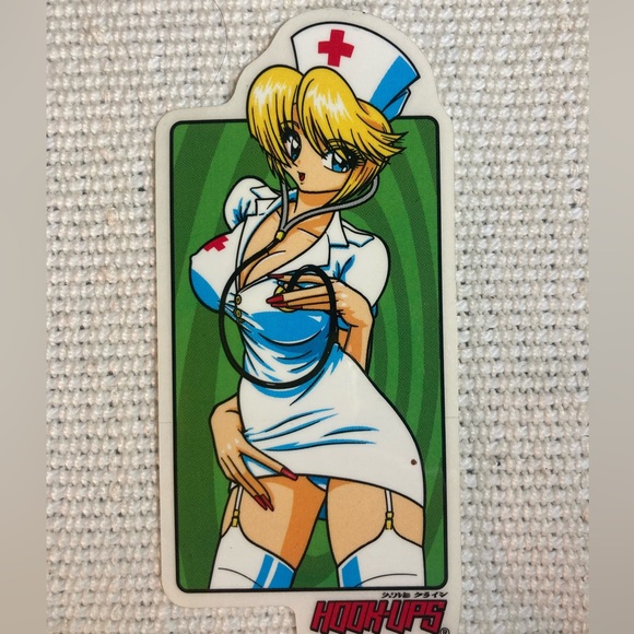 Hookups Skateboards Authentic Vintage Sticker - Picture 1 of 2